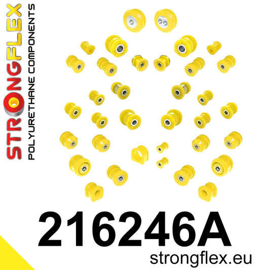 216246A Full suspension bush kit SPORT Sport (Yellow) Lexus GS / GS F II (97-05) S160