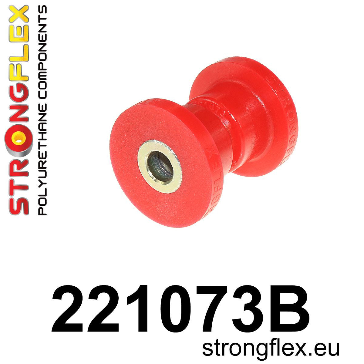 221073B Front lower arm - front bush Standard (Red) Seat Arosa 6H (98-04)
