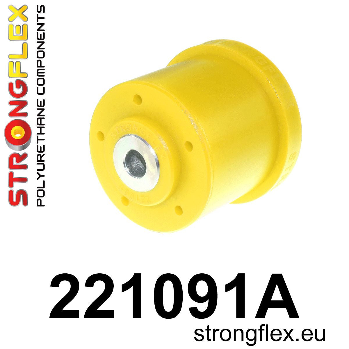 221091A Rear beam bush 57mm SPORT Sport (Yellow) Seat Córdoba I (93-02) 6K