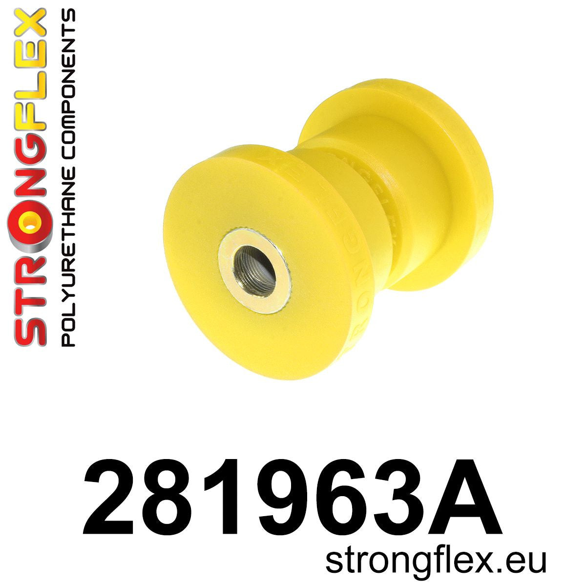 281963A Front lower arm - front bush SPORT Sport (Yellow) Nissan 370Z (09-20) Z34