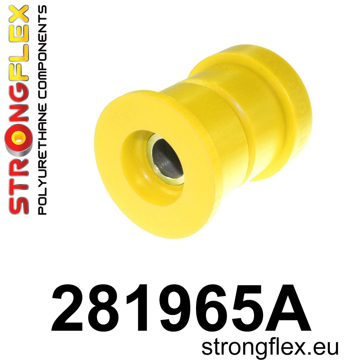 281965A Rear subframe - front bush SPORT Sport (Yellow) Nissan 370Z (09-20) Z34