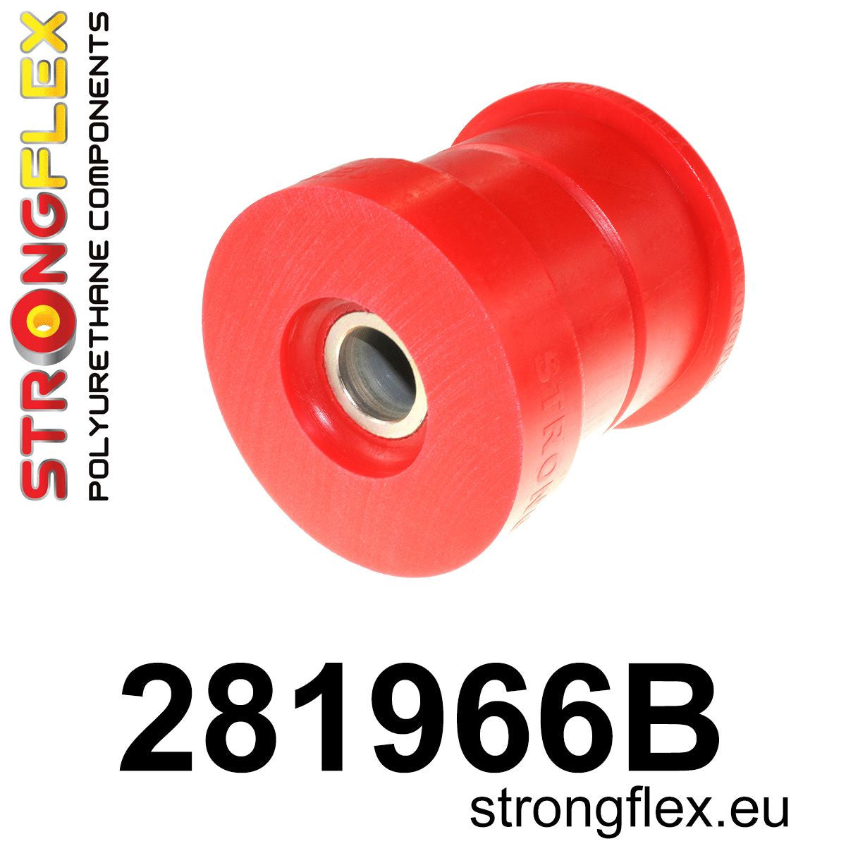 281966B Rear subframe - rear bush Standard (Red) Nissan 370Z (09-20) Z34