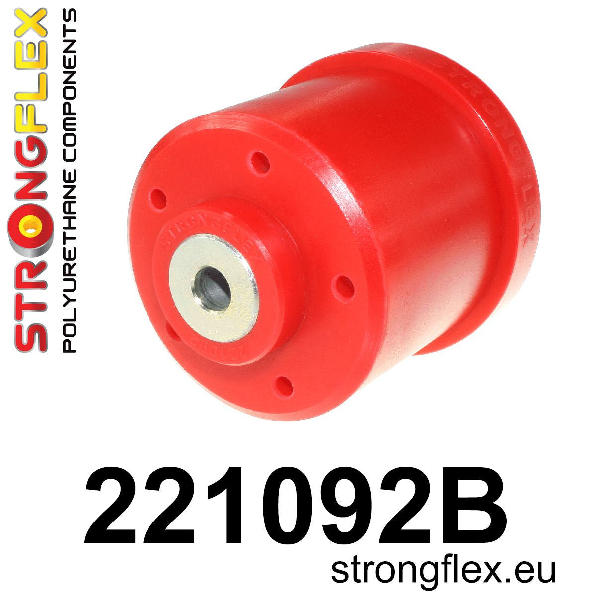 221092B Rear beam bush 71,5mm Standard (Red) Seat Córdoba I (93-02) 6K