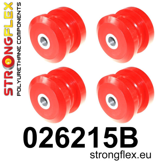 026215B Rear subframe bush kit Standard (Red) Audi 80 / 90 / S2 / RS2 80 / 90 / S2 / RS2 B4 (91-96)