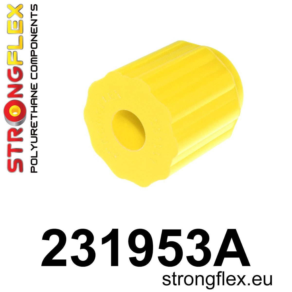 231953A Rear axle frame – front bush SPORT Sport (Yellow) Volvo Seria 700 740 (84-92)