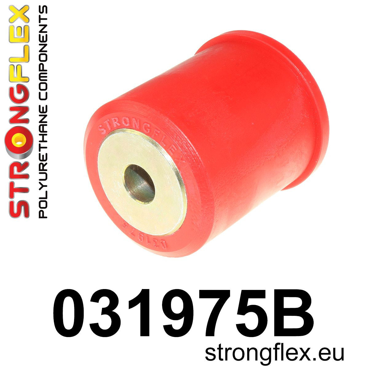 031975B Rear differential - rear bush Standard (Red) BMW Seria 5 III (88-96) E34