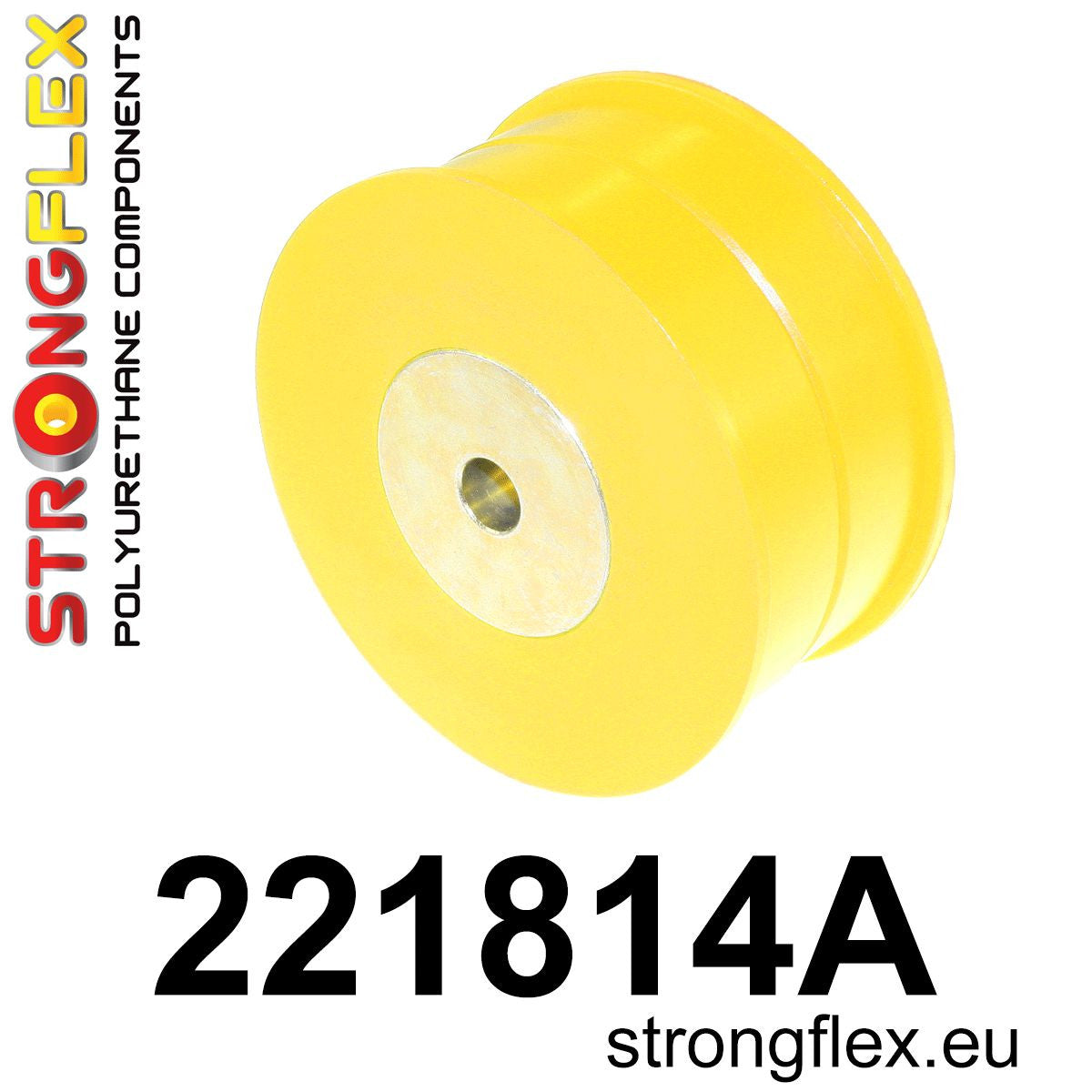 221814A Rear differential bush SPORT Sport (Yellow) Volkswagen Golf II (83-92) 19E / 1G