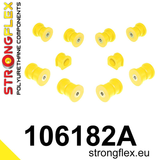 106182A Front suspension bush kit SPORT Sport (Yellow) Mazda RX-7 III (92-02) FD