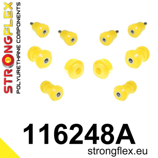 116248A Front suspension bush kit SPORT Sport (Yellow) Mercedes Klasa S W140 (91-98)
