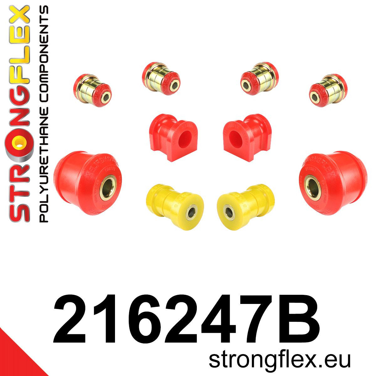 216247B Front suspension bush kit Standard (Red) Lexus GS / GS F III (05-11) S190