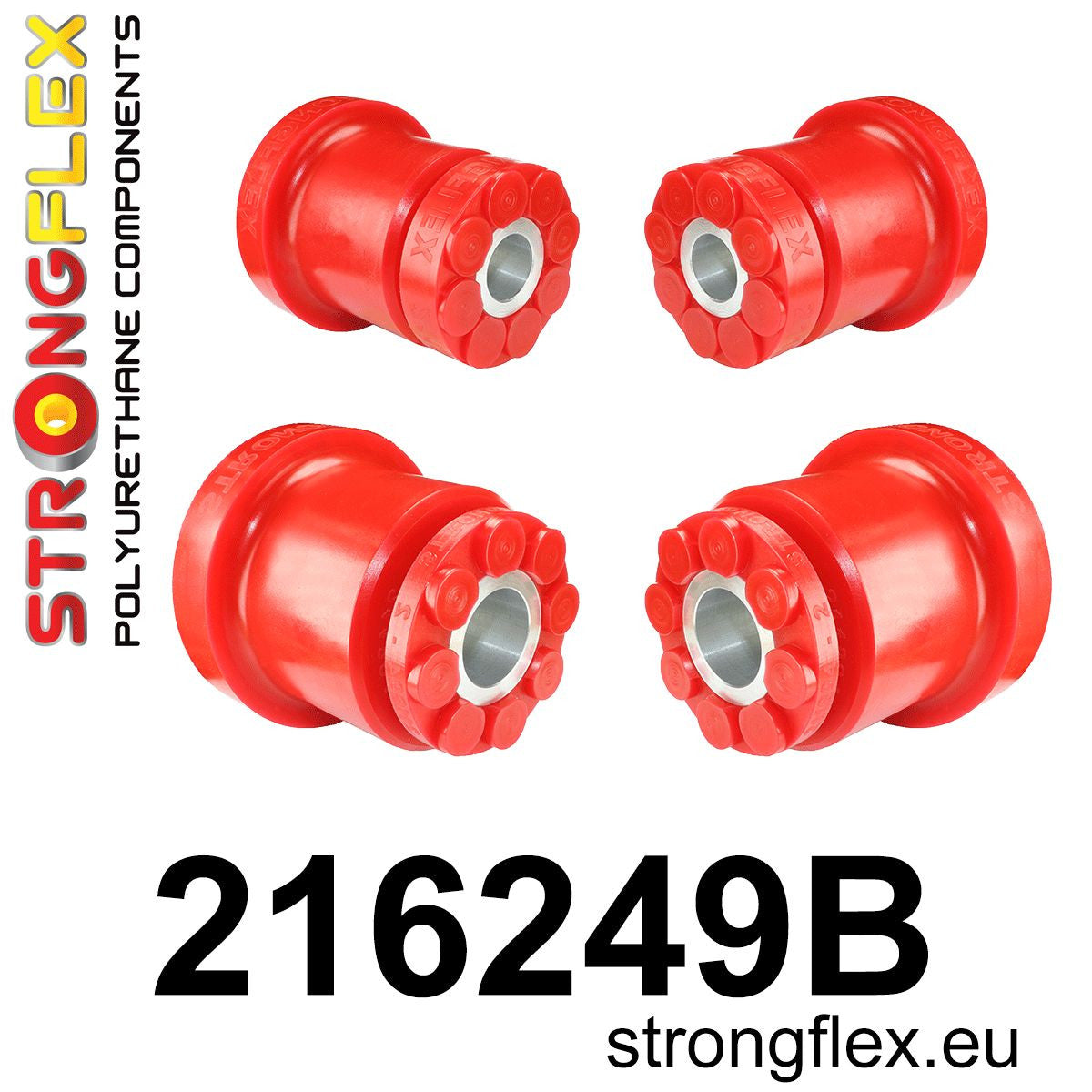 216249B Rear beam bush kit Standard (Red) Lexus GS / GS F III (05-11) S190