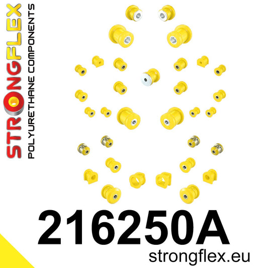 216250A Full suspension bush kit SPORT Sport (Yellow) Lexus LS II (94-00) XF20