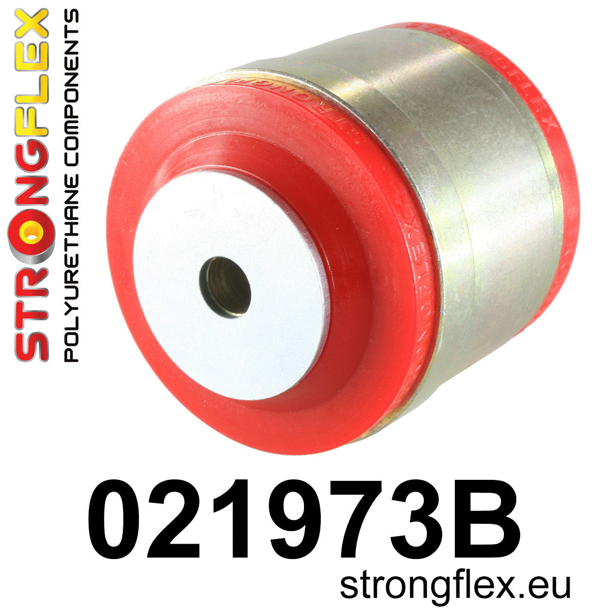 021973B Front lower wishbone rear bush 75mm Standard (Red) Porsche Macan (13-)