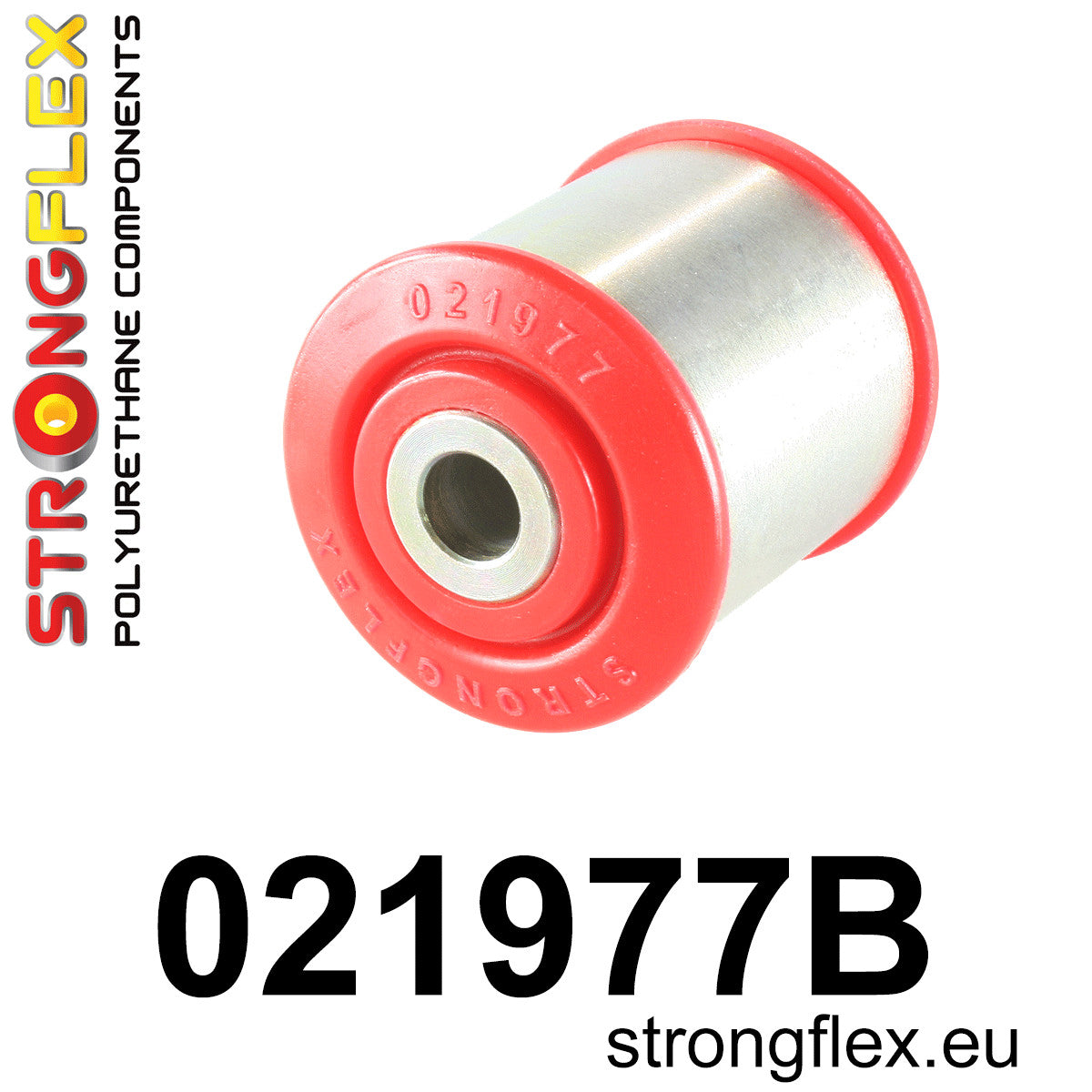 021977B Rear lower arm – front bush Standard (Red) Porsche Macan (13-)