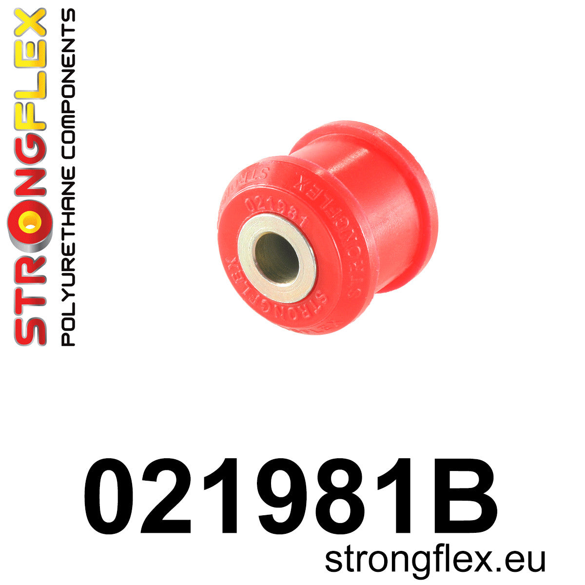 021981B Rear anti roll bar link bush Standard (Red) Porsche Macan (13-)