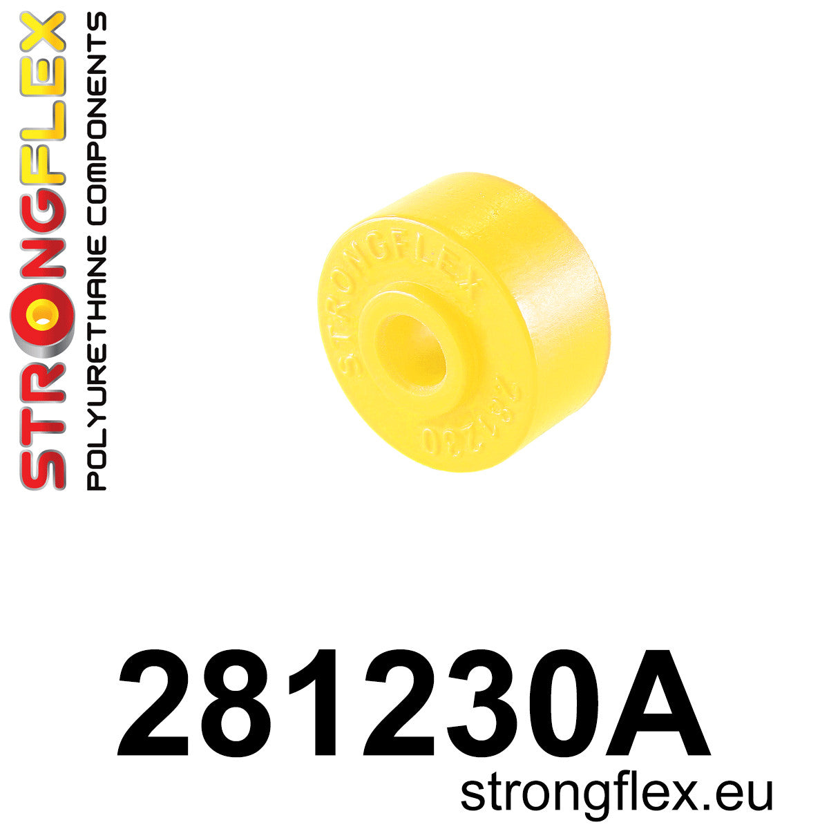 281230A Anti roll bar link bush SPORT Sport (Yellow) Nissan Micra II (92-02) K11