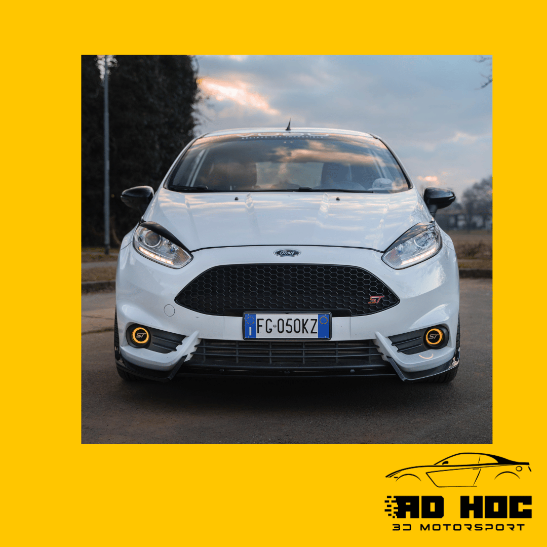 Convogliatore Fendinebbia con LED Angel Eyes Ford Fiesta MK7 ST