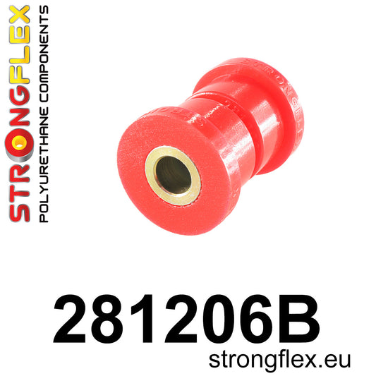 281206B Rear panhard rod bush - body mount Standard (Red) Nissan Micra II (92-02) K11
