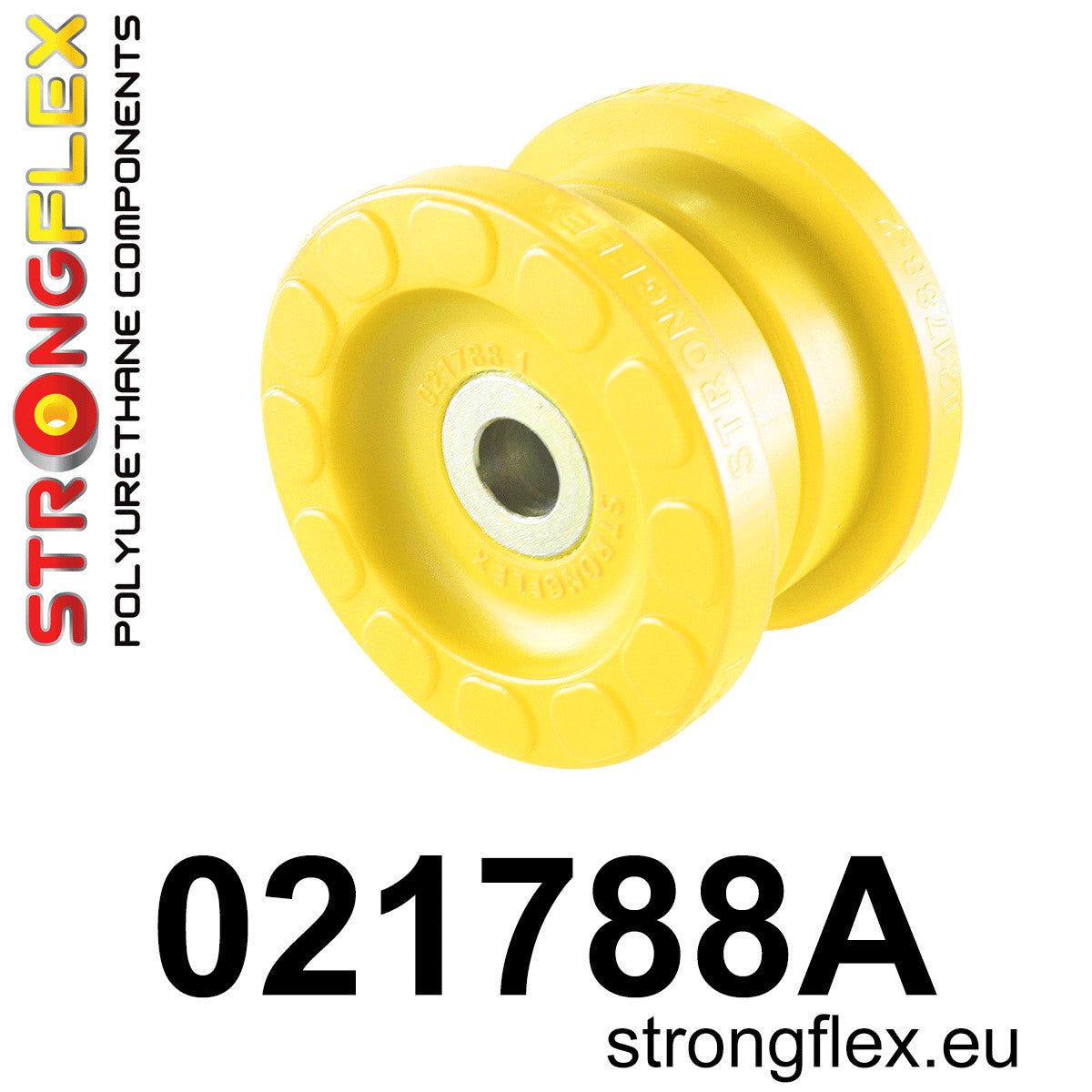 021788A Rear differential – rear bush SPORT Sport (Yellow) Audi A3 / S3 / RS3 II (03-13) 8P