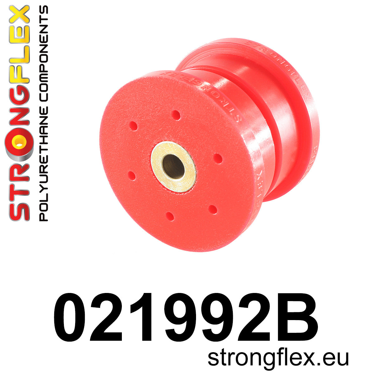 021992B Rear diff rear mounting bush Standard (Red) Audi A8 / S8 D2 (94-02)