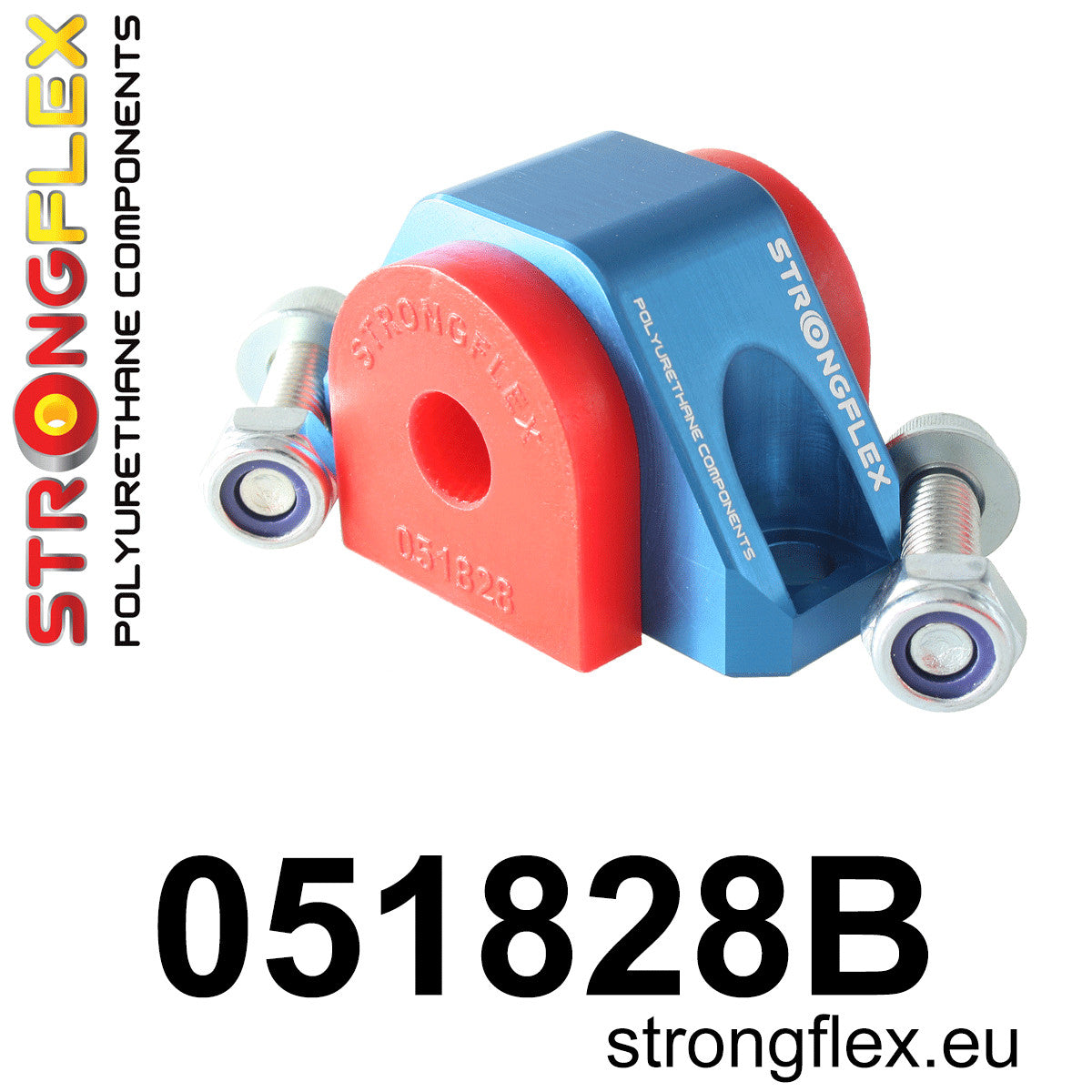 051828B Front control arm - rear bush Standard (Red) Citroën AX (86-98)