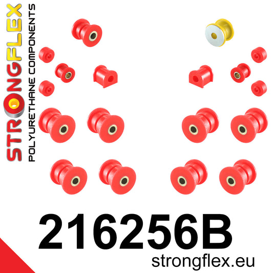 216256B Rear suspension bush kit Standard (Red) Toyota Corolla V (83-87) E80