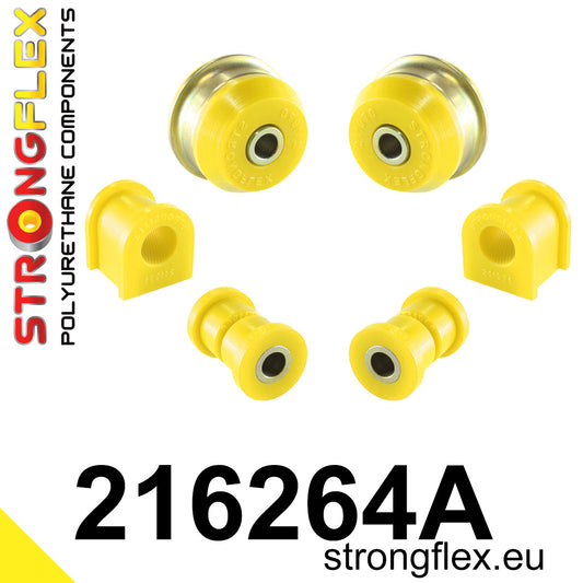 216264A Front suspension bush kit SPORT Sport (Yellow) Toyota Corolla IX (01-07) E120 E130