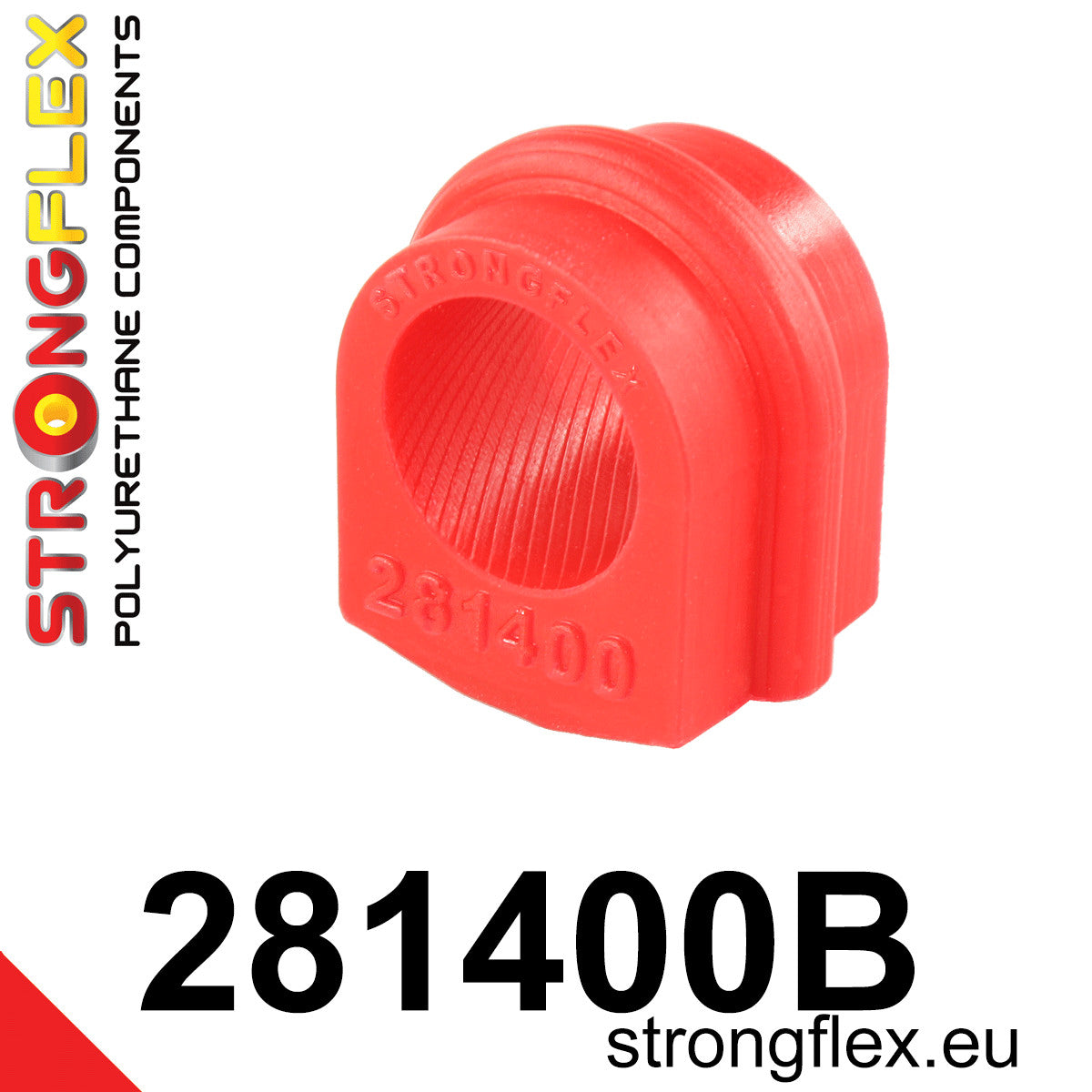 281400B Front anti roll bar bush Standard (Red) Nissan Skyline VIII (89-94) R32