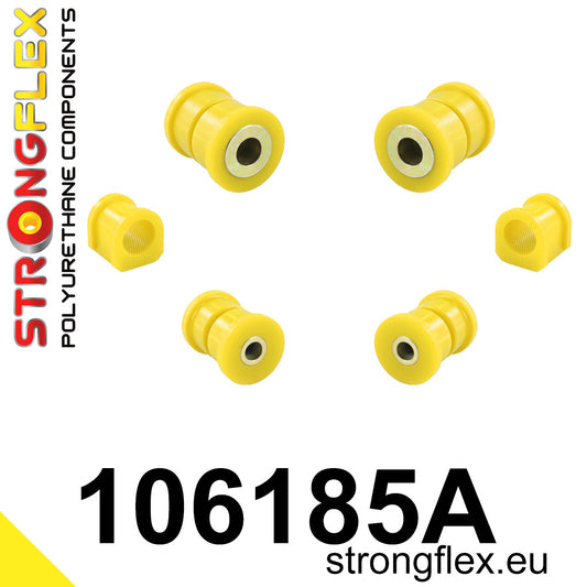 106185A Front suspension bush kit SPORT Sport (Yellow) Mazda 323 V (94-98) BA