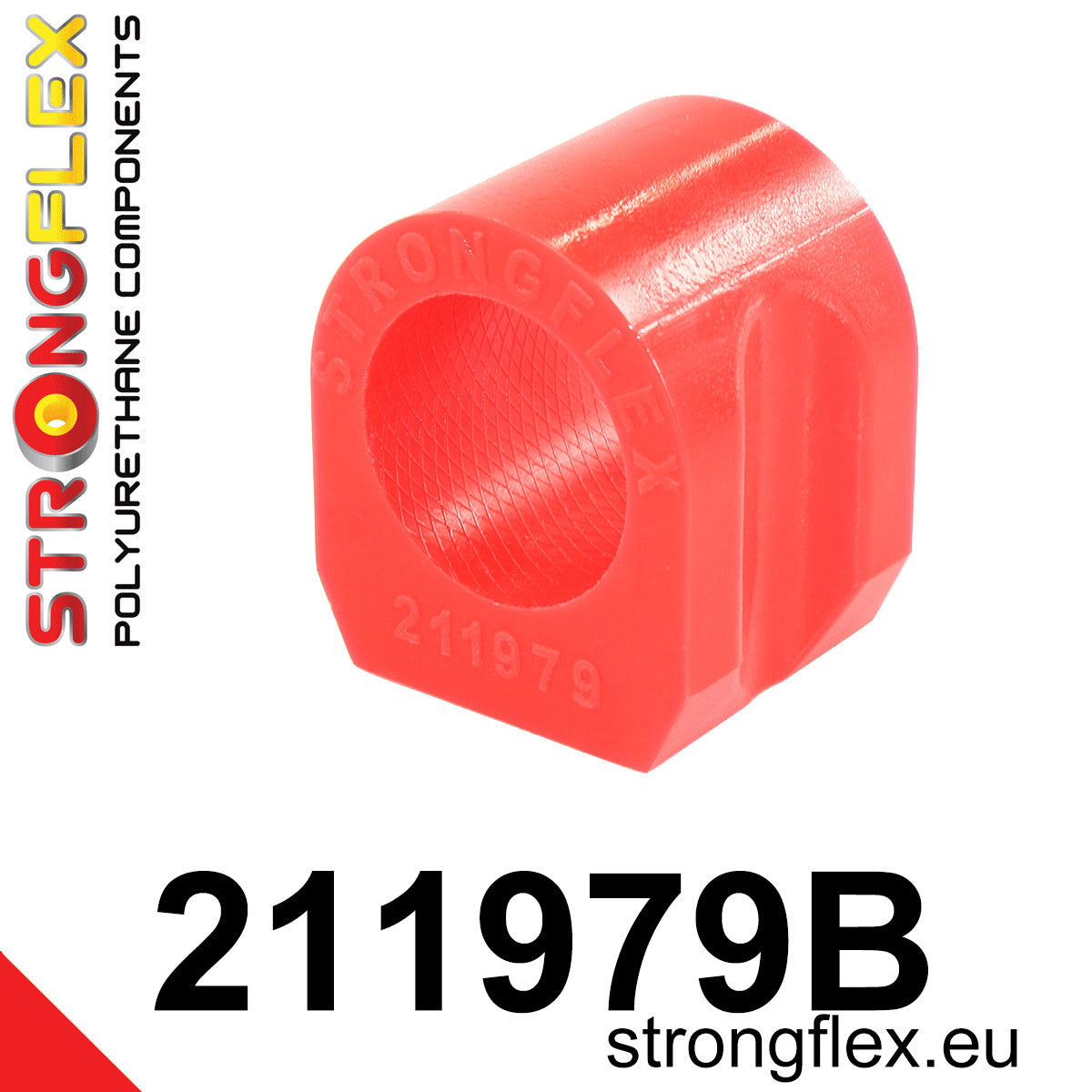 211979B Front anti roll bar bush Standard (Red) Toyota Aristo I (91-97) S140
