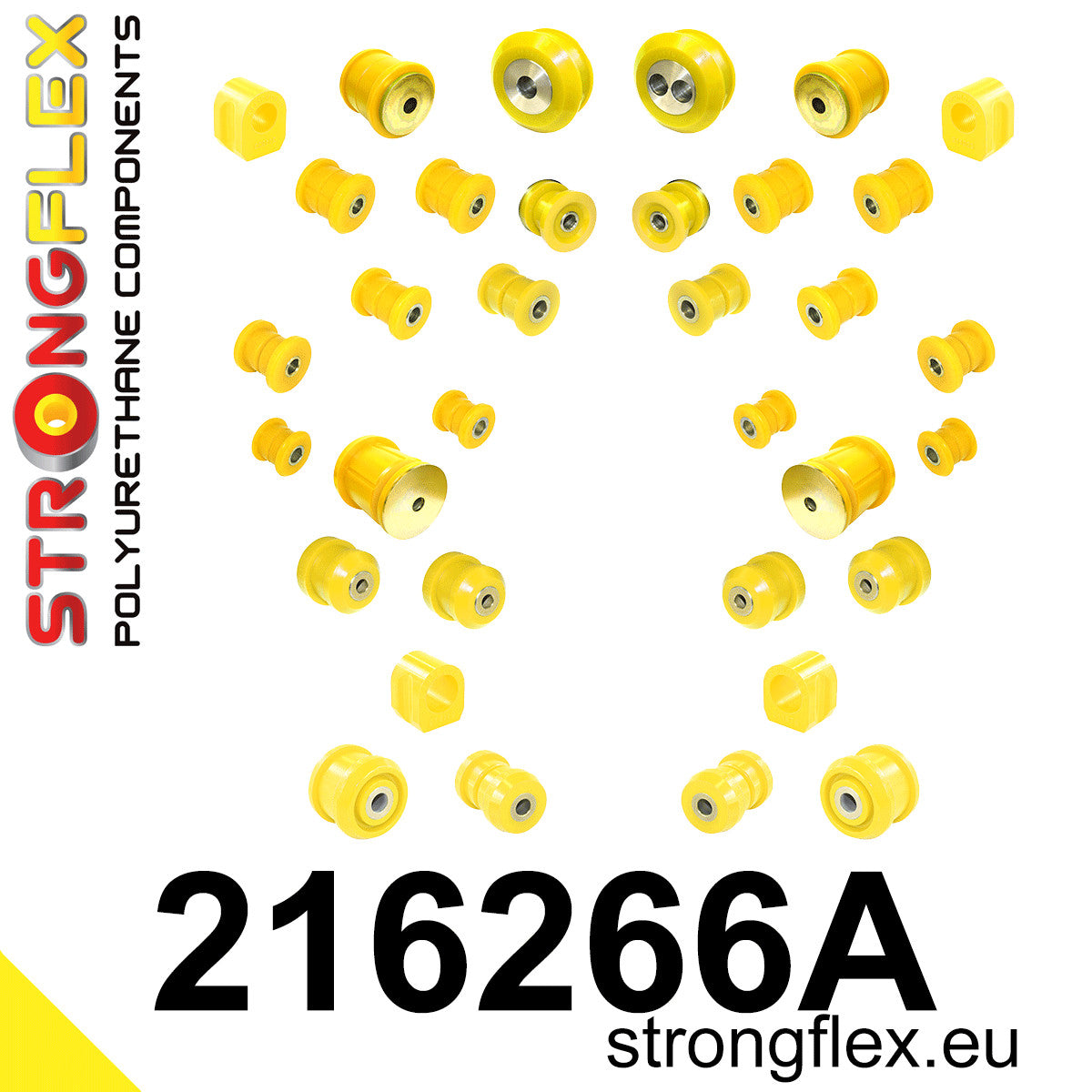 216266A Full suspension bush kit SPORT Sport (Yellow) Toyota Aristo I (91-97) S140