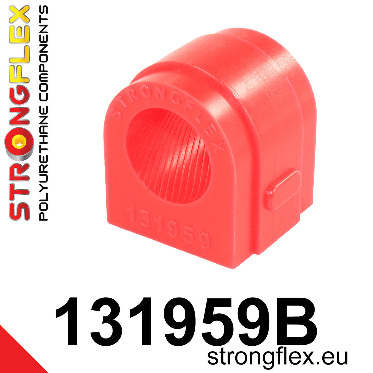 131959B Front anti roll bar bush Standard (Red) Opel / Vauxhall Astra J (09-15)