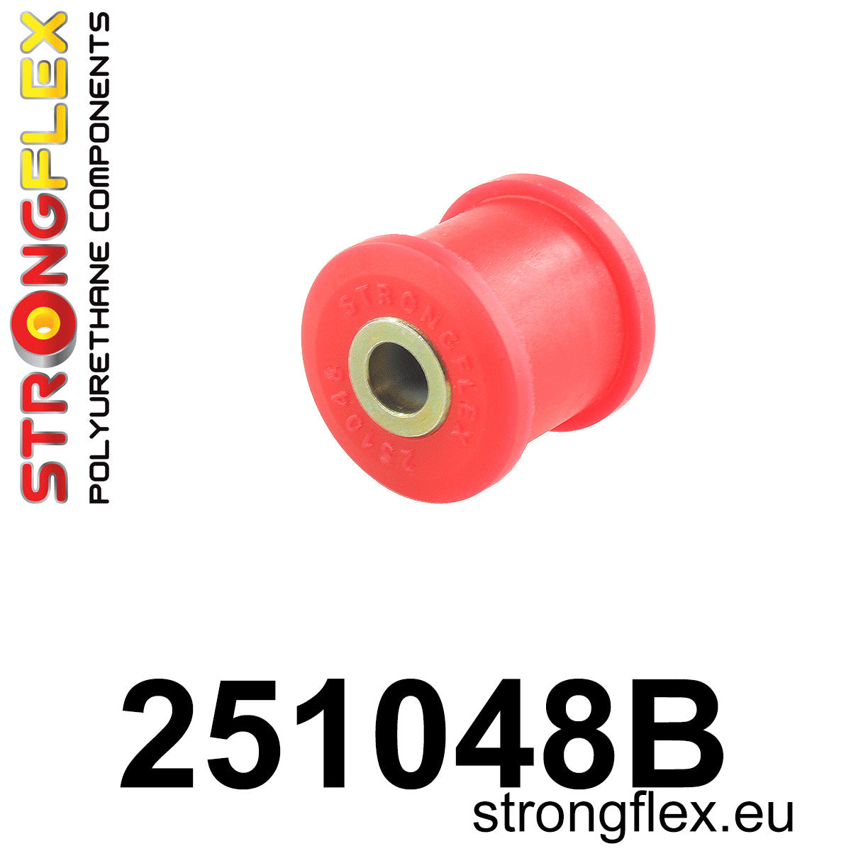 251048B Upper engine stabilizer bushing Standard (Red) Mini Classic (59-00)