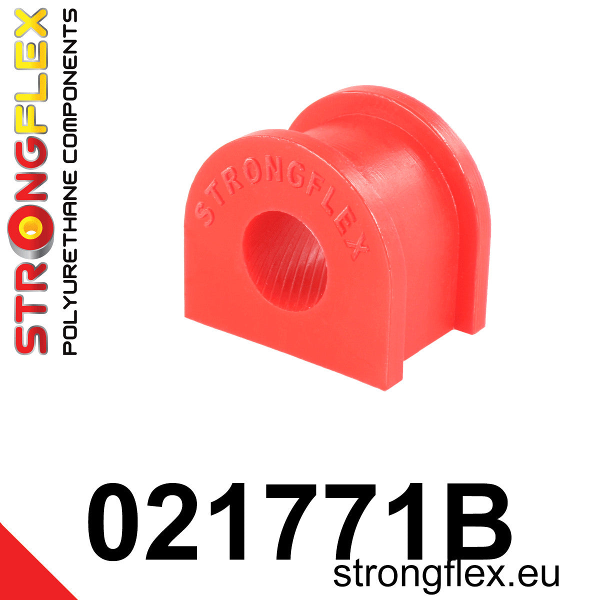 021771B Rear anti roll bar bush Standard (Red) Audi A6 / S6 / RS6 C6 (04-11)
