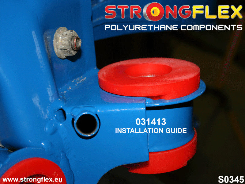 031413B Rear subframe front bush Standard (Red) BMW Seria 3 IV (98-07) E46