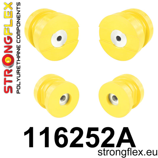 116252A Rear subframe bush kit SPORT Sport (Yellow) Mercedes Klasa S W140 (91-98)
