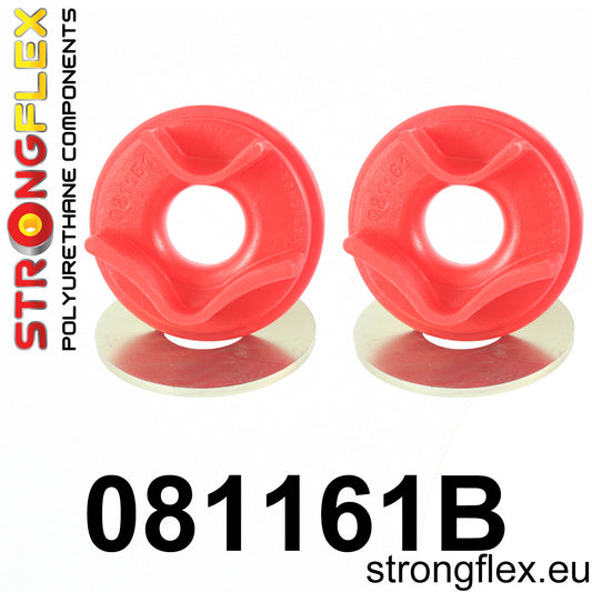 081161B Engine mount inserts back side Standard (Red) Honda Civic IV (88-91) EC / ED / EE / EF / EX