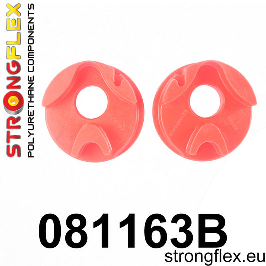 081163B Engine mount inserts right side Standard (Red) Honda Civic IV (88-91) EC / ED / EE / EF / EX
