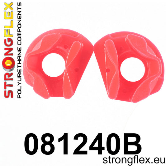 081240B Engine rear mount inserts Standard (Red) Acura Integra III (93-01) DB6/7/8/9 / DC1/2/4