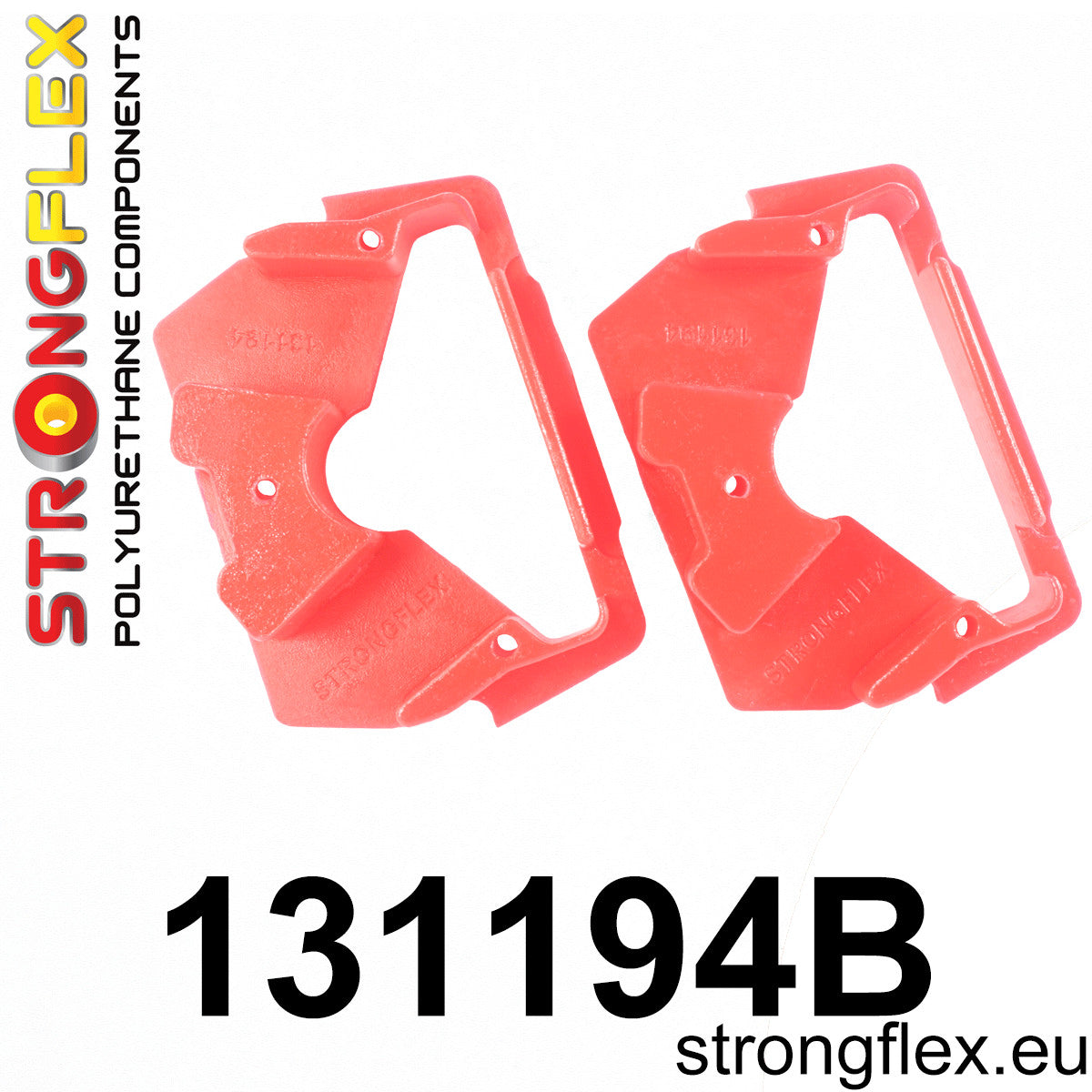 131194B Engine rear mount inserts Standard (Red) Opel / Vauxhall Astra F (91-98)