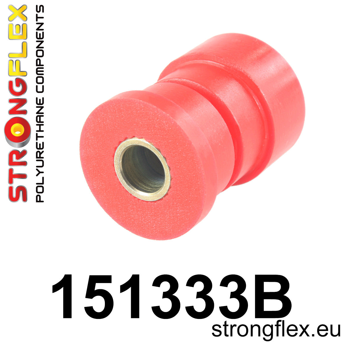 151333B Small engine mount bush Standard (Red) Renault Clio I (90-01)