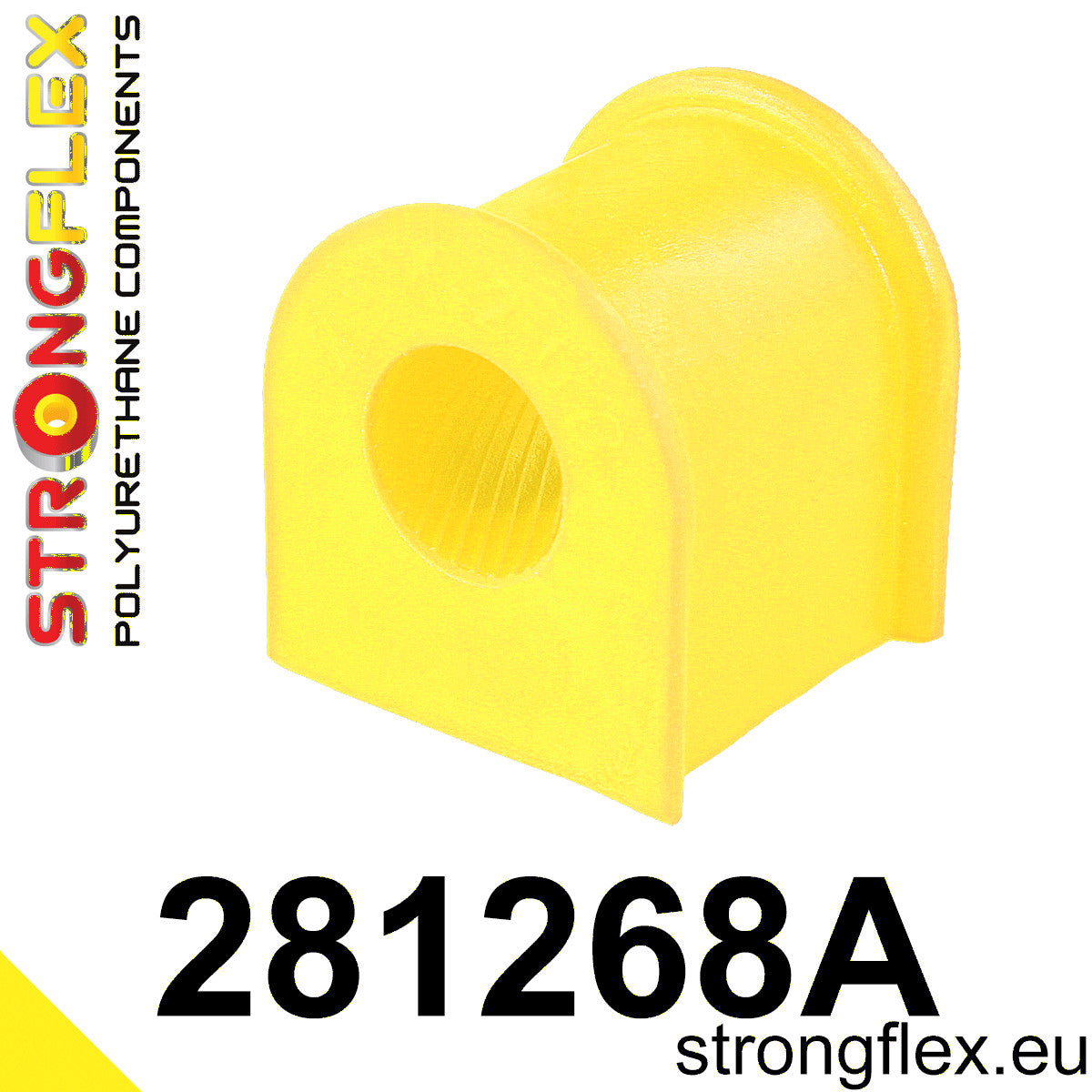281268A Rear anti roll bar bush SPORT Sport (Yellow) Nissan 300ZX II (90-96) Z32