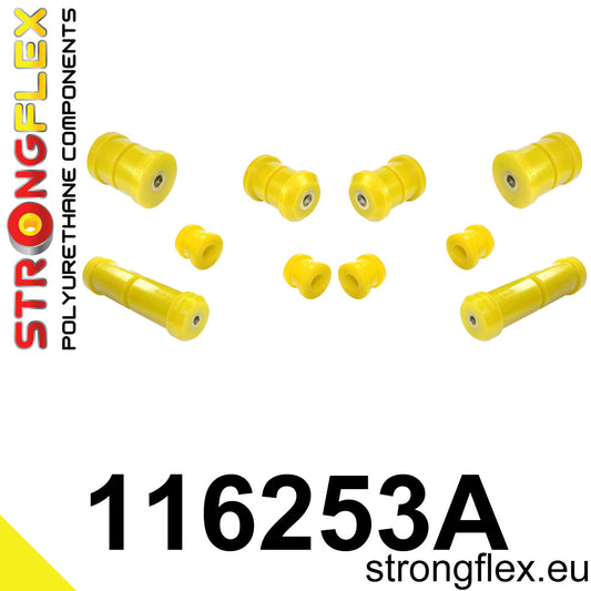 116253A Front suspension bush kit SPORT Sport (Yellow) Mercedes Klasa C W202 (93-01)