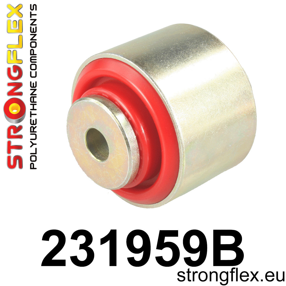 231959B Rear trailing arm front bush Standard (Red) Volvo S80 S80 I (98-06)
