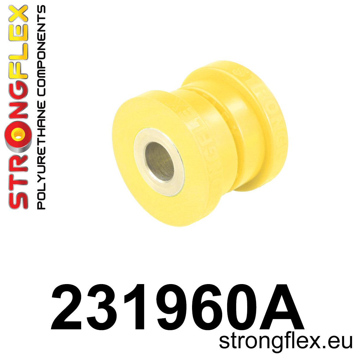 231960A Rear trailing arm rear bush SPORT Sport (Yellow) Volvo S80 S80 I (98-06)