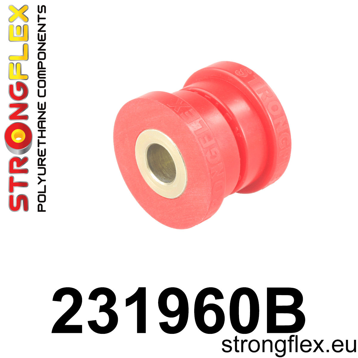 231960B Rear trailing arm rear bush Standard (Red) Volvo S80 S80 I (98-06)
