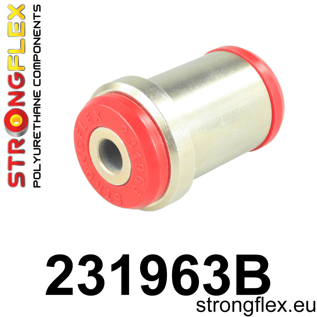 231963B Rear track control arm inner bush FWD Standard (Red) Volvo S80 S80 I (98-06)