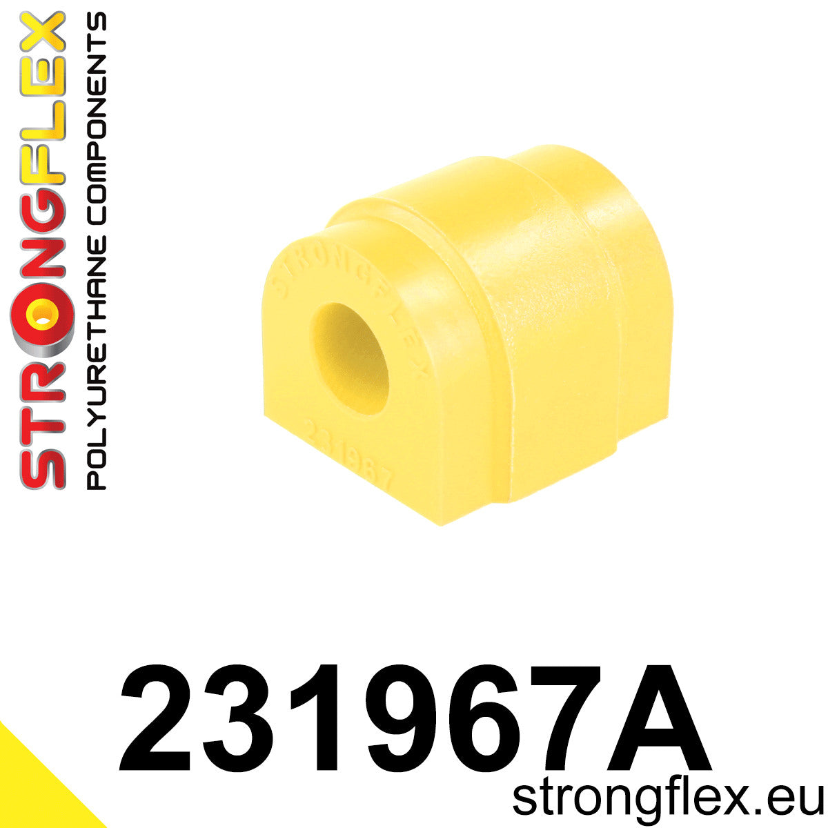 231967A Rear anti roll bar bush SPORT Sport (Yellow) Volvo S80 S80 I (98-06)