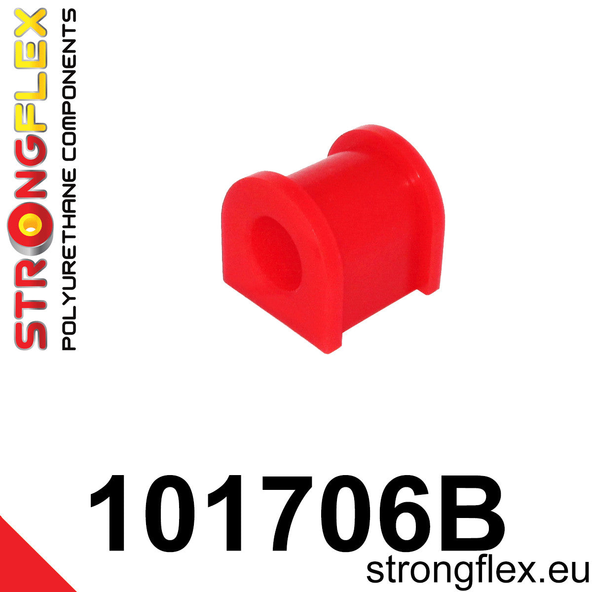 101706B Rear anti roll bar bush 27mm Standard (Red) Mazda RX-8 (03-12) SE3P