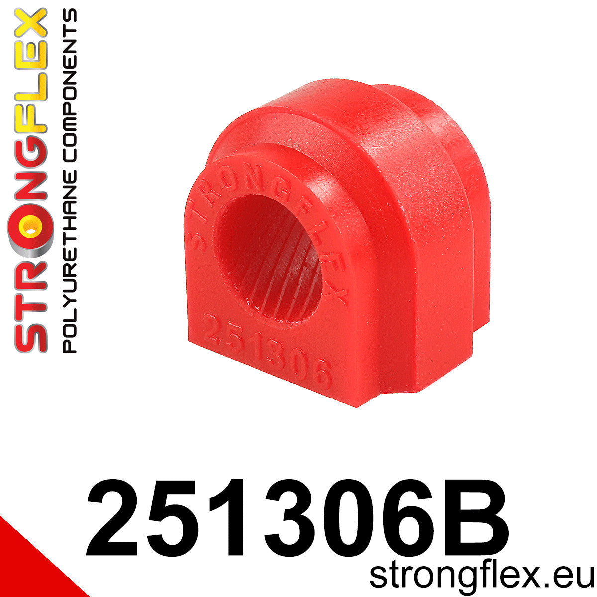 251306B Rear anti roll bar bush Standard (Red) Mini R50/R52/R53 (00-06)
